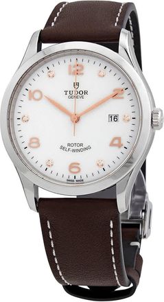 Tudor 1926 Automatic White Diamond -set Dial Mens Watch 91650-0014