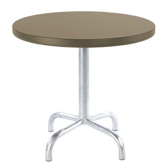 Schubiger M&ouml;bel Metall-Beistelltisch S&auml;ntis Rund