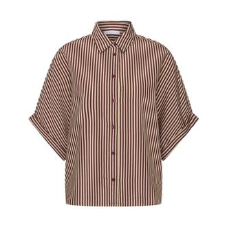 By-Bar Amsterdam Sunny Stripe Blouse - Dames - Blouses & Shirts - Veelkleurig - Maat: XS Katoen