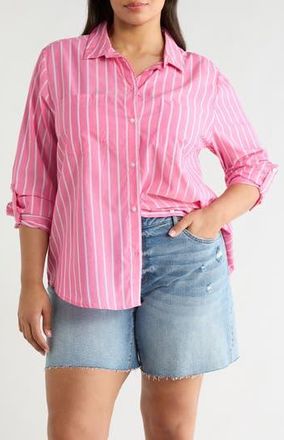 Beach Lunch Lounge Angel Popover Shirt in Geranium at Nordstrom Rack, Size 3 X