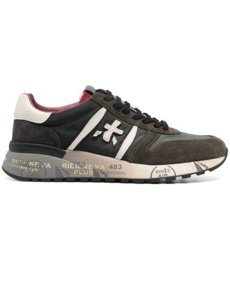 Premiata Olive Green Lander Sneakers