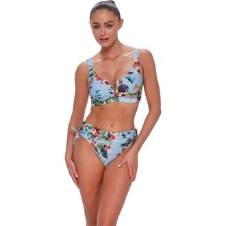 Sunsets Vienna V-Wire Bikini Swimsuit Top - D Cup in Budding Romance at Nordstrom, Size 36