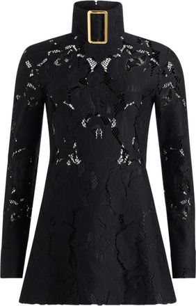 Patou Black Lace Dress