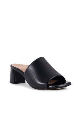 Stinaa.J Sarah Orthopedic Mule Sandal in Black Leather at Nordstrom, Size 40