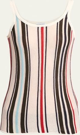 Bottega Veneta Stripe Knit Top