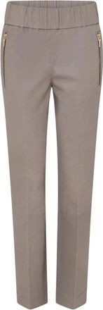Gustav Geknipte broek - Dames - Broeken - Grijs - Maat: M