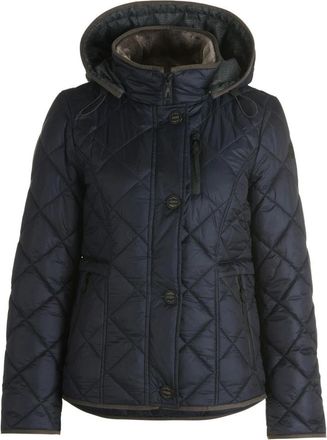 Gil Bret Gewatteerde jas - Dames - Winterjassen - Blauw - L - Leer - Jassen