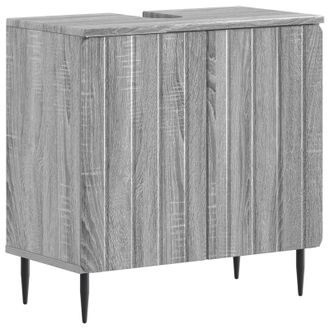 vidaXL Mueble De Lavabo Para Ba&ntilde;o Zwolle Sonoma Gris Vidaxl
