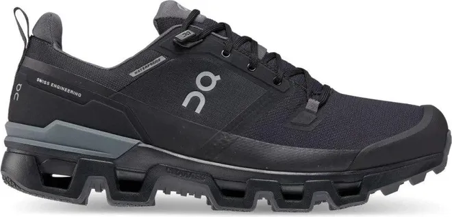 On Cloudwander 73.98606 Sneakers Mens Black Low Top Running Shoes HTAT649