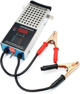 Trade Shop Trade Shop - Tester Portatile Per Controllo Batteria Auto Moto Da 125 Amp A 6v E 12v Con Cavi