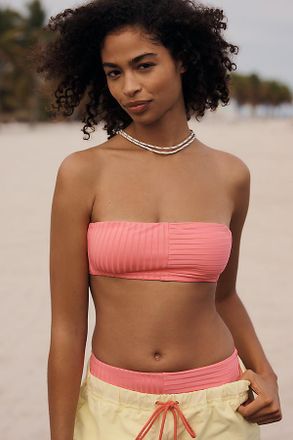 Sanctuary Refresh Rib Bandeau Bikini Top