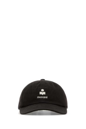 Isabel Marant Isabel Marant Black Cotton Tomas Baseball Cap