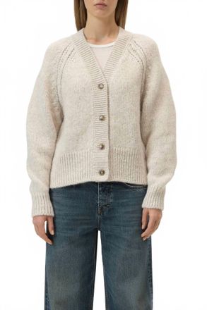 Closed Waisted Cardigan In Silt Grey