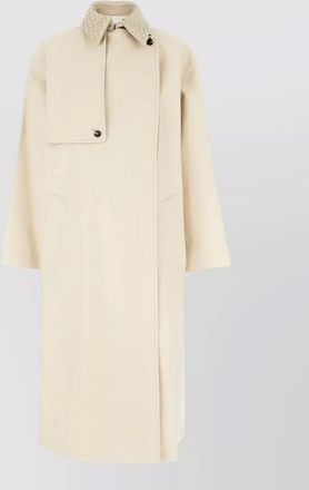 Bottega Veneta embroidered trench coat