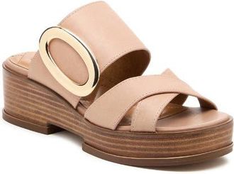 Kelsi Dagger Nina Platform Slide Sandal in Pale Pink at Nordstrom, Size 5.5