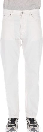 C.P. Company White 10oz Cotton Bull Jeans