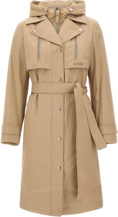 Mackage Trench Siobhan con cintura - Toni neutri