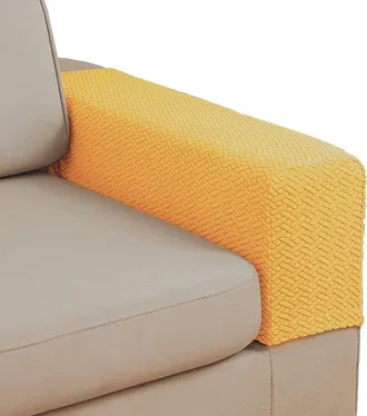 OEM Fundas Para Reposabrazos De Sof&aacute; (2 Unidades), Fundas Lavables Para Reposabrazos De Sof&aacute;, Fundas El&aacute;sticas Para Reposabrazos Sof&aacute; (blanco Roto)