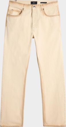 7 For All Mankind Mens Modern Straight-Leg Jeans