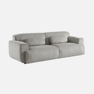 Sweeek Sof&aacute; De Terciopelo Pana Fina, 3 Plazas