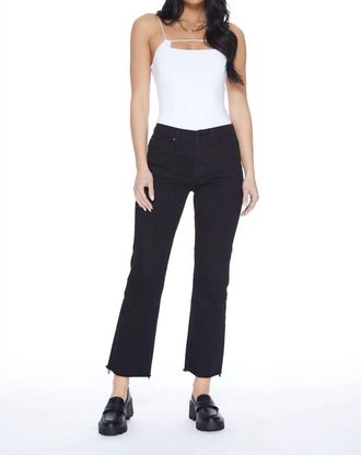 Blue Revival Quinn Recycled Midrise Jeans In Black