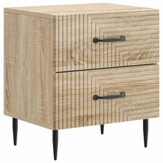 vidaXL Armario De Noche Con Caj&oacute;n Roble Sonoma 43 X 34,5 X 47,5 Cm Vidaxl