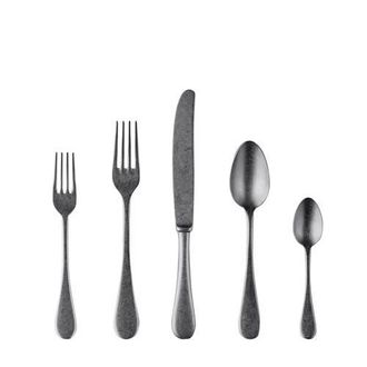 Mepra Vintage Flatware Set - 20 Pieces in Black Gold at Nordstrom