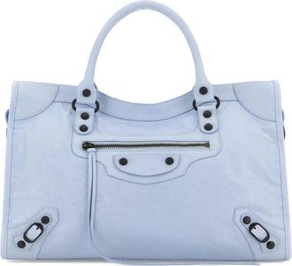 Balenciaga medium Le City tote bag - 4921|CLOUDY BLUE