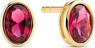 Sif Jakobs Jewellery Earrings Sardinien Ovale in Rose at Nordstrom