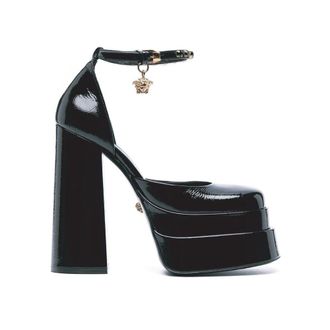 Versace Calfskin Platform Womens Pumps