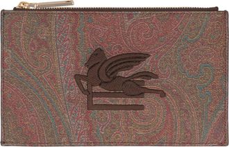 Etro Paisley Pochette With Pegaso Logo