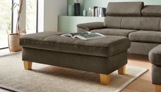 Exxpo Sofa Fashion Hocker »Enya Bankhocker mit Staufach unter der Sitzfläche« schöne Detailverarbeitung