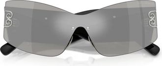 Dolce & Gabbana Dg 4526B Zonnebril - Dames - Zonnebrillen - Zwart - 42 MM - Accessoires
