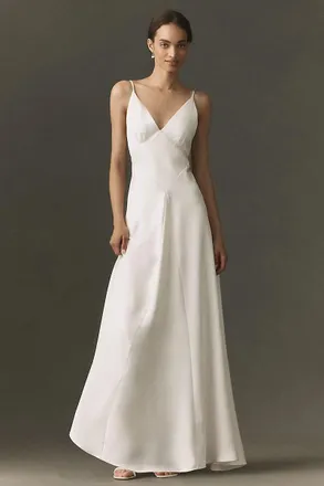 BHLDN Maxi Slip Dress