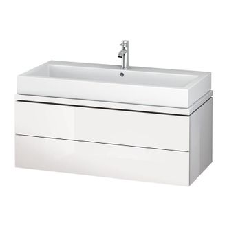 Duravit Mueble Bajo Lavabo L-cube 1020x477x400mm Alto Brillo Albaricoque Perla