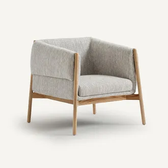 AM.PM Fauteuil in m&ecirc;lee polyester, Tekou