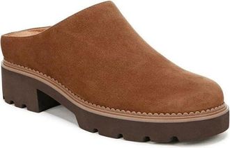 Vionic Womens Vionic Fairfax Clogs Size Brown Suede Slip-On Comfort Shoes RHS6931