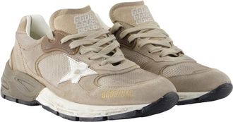 Golden Goose Mens Running Dad Sneakers - Golden Goose Deluxe Brand Leather Multicolor Cowhide Shoes