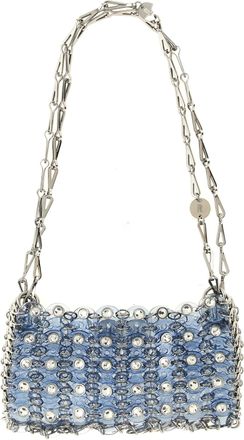 Paco Rabanne Blue Resin Shoulder Womens Bag