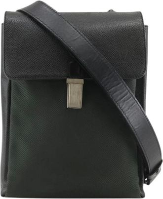 Louis Vuitton Pre-owned Saratov PM Taiga Borsa a Spalla - - Pre-owned - Uomo - Nero - ONE SIZE