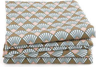 La Redoute Interieurs Set van 4 tafelservetten in tergal, Myrina