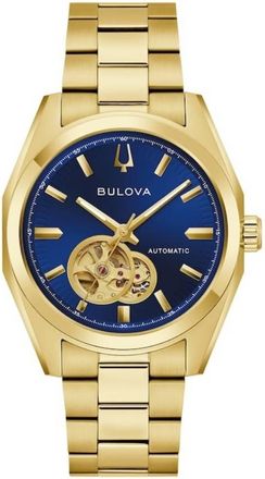 Bulova Surveyor Automatic Blue Dial Mens Watch 97A203