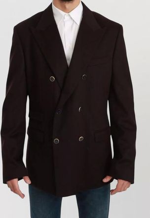 Dolce & Gabbana cashmere double-breasted blazer