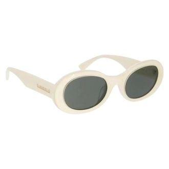 Gucci Pre-owned Accessories, female, White, Size: ONE SIZE Pre-owned Plastic Sunglasses