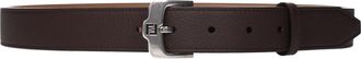 Fendi Herens Riem Leer Bruin/Chocolade