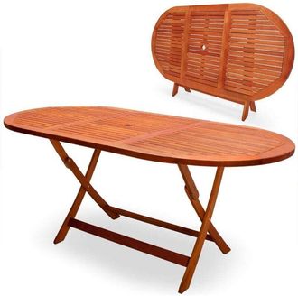 Deuba Tavolo da giardino Alabama legno acacia - Certificato FSC