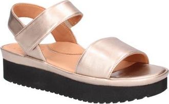 L'Amour Des Pieds Abrilla Platform Sandal in Champagne at Nordstrom, Size 5.5