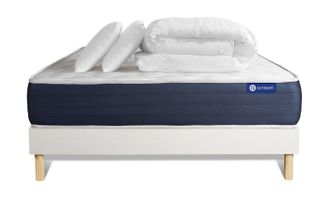 Actisom Pack Colch&oacute;n Blanco L&aacute;tex Y Espuma Viscoel&aacute;stica 180 X 200