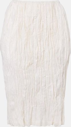 Toteme Linen pencil skirt