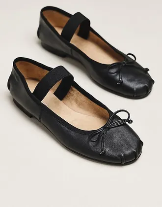 Tony Bianco Caspian Leather Flats